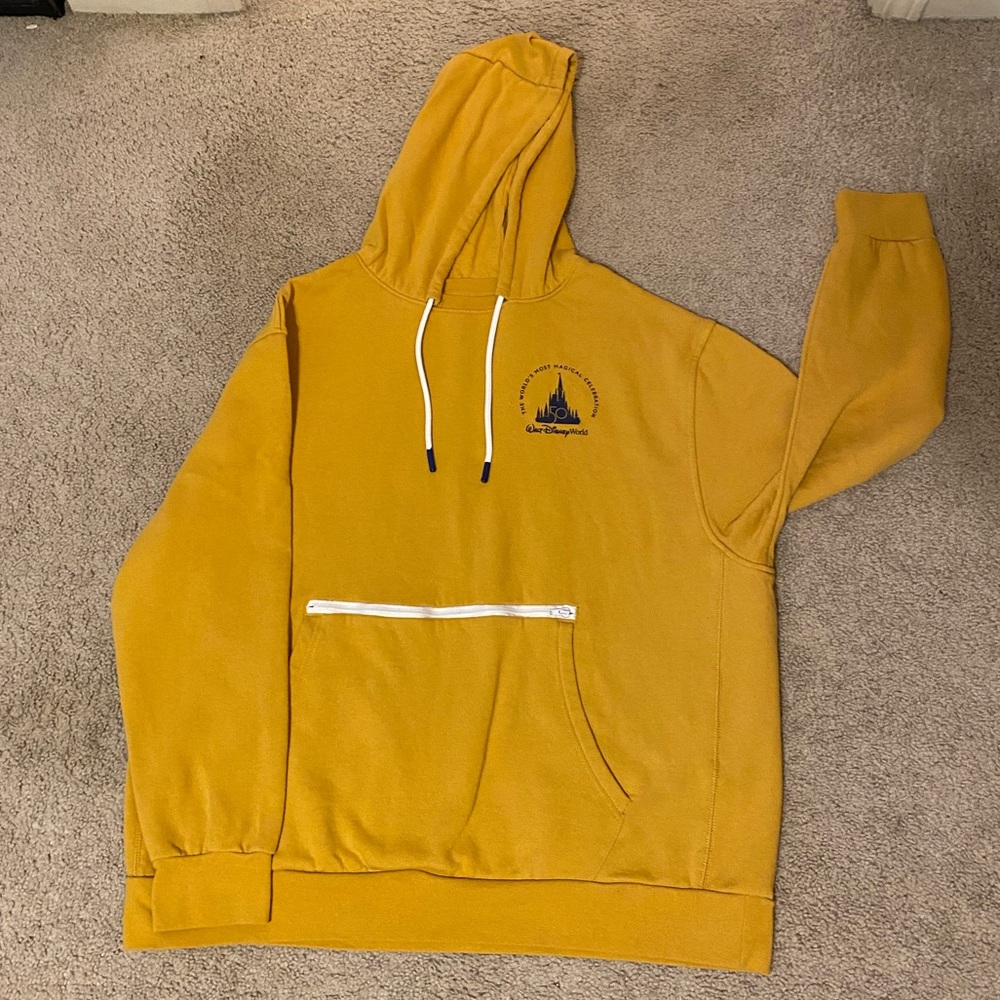 Yellow 50th Disney Hoodie